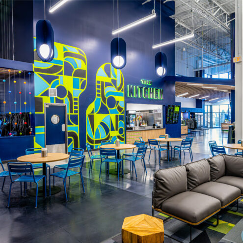sports facility with commercial furniture in boise idaho