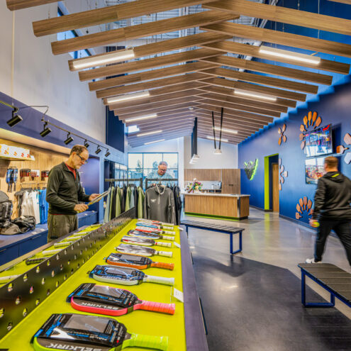 commercial furniture at sports facility in meridian idaho