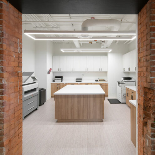commercial furniture at engineering firm in spokane