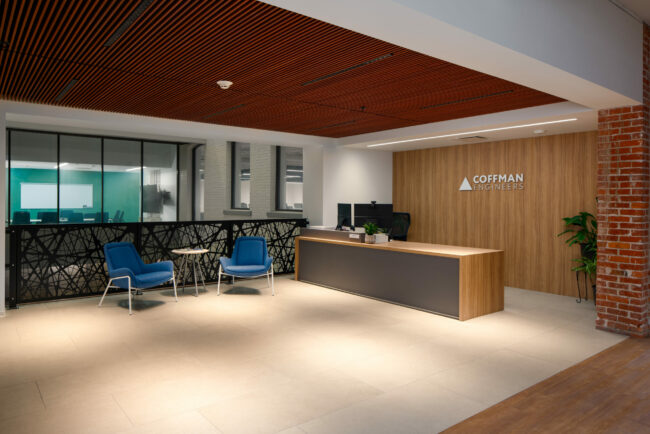 commercial business furniture at engineering firm in spokane washington