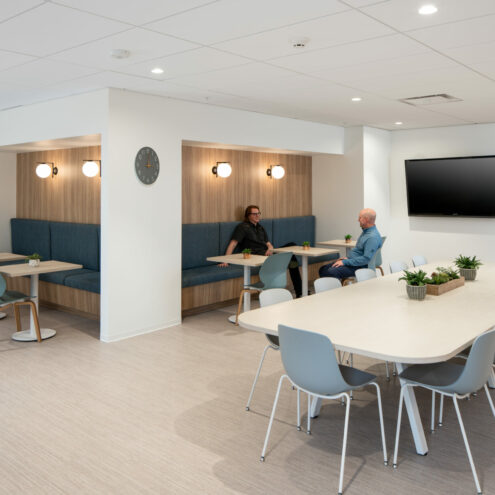 commercial furniture at engineering firm in spokane