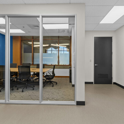 conference room with commercial office furniture in boise idaho