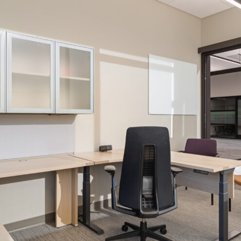 commercial office furniture at ada county coroner office idaho